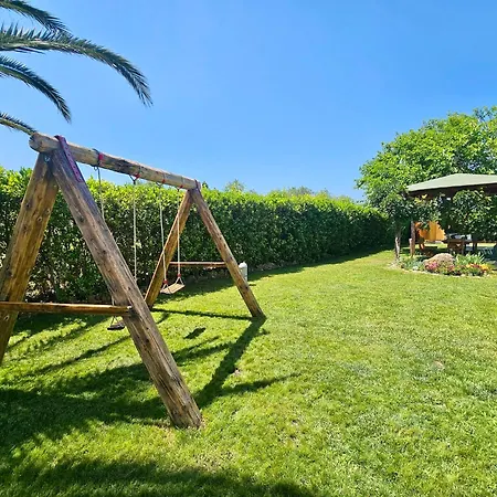 Large Mediterranea In The Heart Of Coral Shore With Swimming Pool Large Garden With Palm Trees Villa