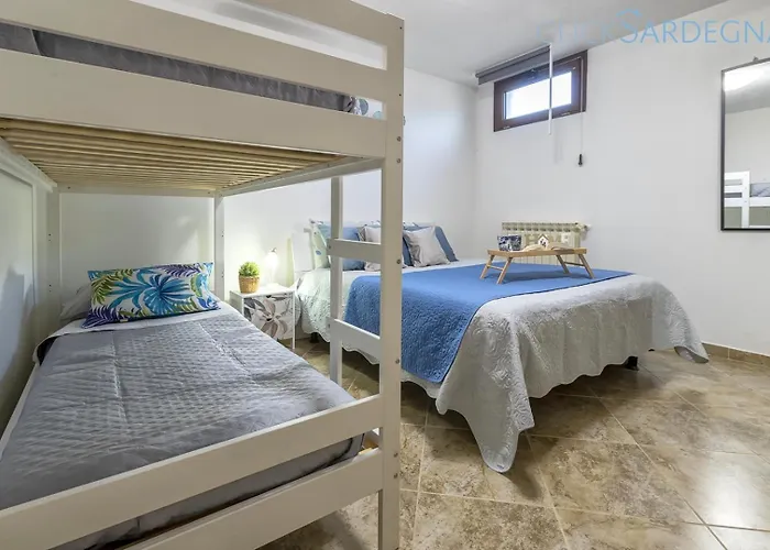 Villa Large Mediterranea In The Heart Of Coral Shore With Swimming Pool Large Garden With Palm Trees Alghero