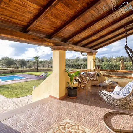 Villa Large Mediterranea In The Heart Of Coral Shore With Swimming Pool Large Garden With Palm Trees