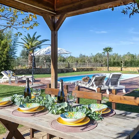 Villa Large Mediterranea In The Heart Of Coral Shore With Swimming Pool Large Garden With Palm Trees