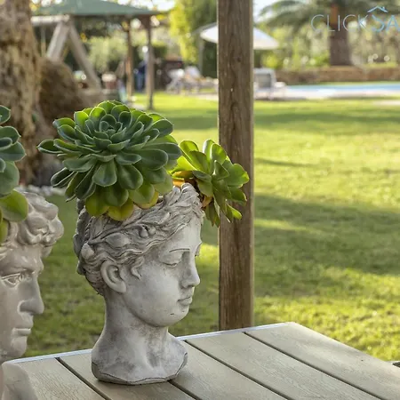 Large Mediterranea In The Heart Of Coral Shore With Swimming Pool Large Garden With Palm Trees * Alghero