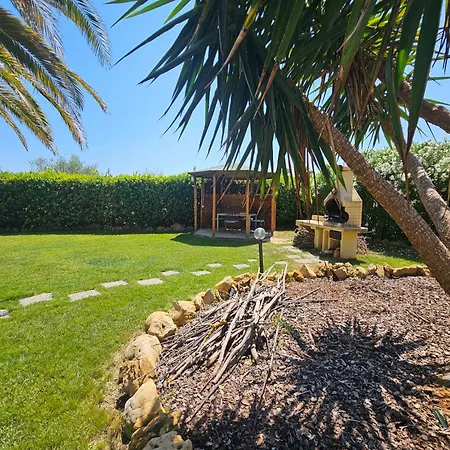 别墅 Large Mediterranea In The Heart Of Coral Shore With Swimming Pool Large Garden With Palm Trees 阿尔盖罗